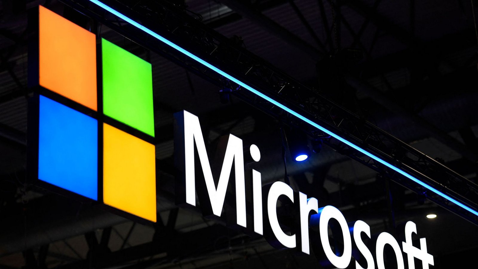 Bei Microsoft gibt es derzeit große Technikprobleme.Foto: AFP/JOSEP LAGO