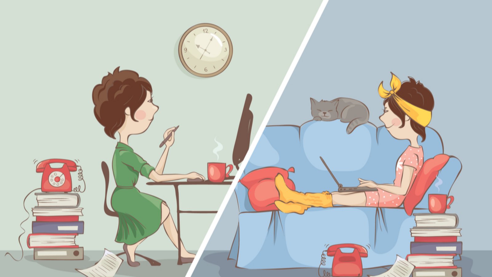 Büro vs. Homeoffice: Wo spart man mehr?Foto: baza178 / shutterstock.com