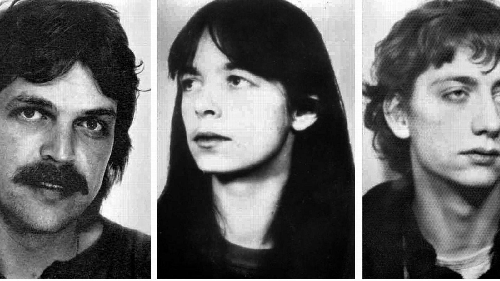 Das Trio war seit 30 Jahren auf der Flucht: Ernst-Volker Staub (l.), Daniela Klette (Mitte) und Burkhard Garweg (r.) . Nun ist Klette gefasst worden.Foto: picture alliance / dpa/BKA
