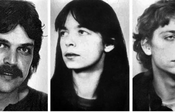 Das Trio war seit 30 Jahren auf der Flucht: Ernst-Volker Staub (l.), Daniela Klette (Mitte) und Burkhard Garweg (r.) . Nun ist Klette gefasst worden.<span class='image-autor'>Foto: picture alliance / dpa/BKA</span>