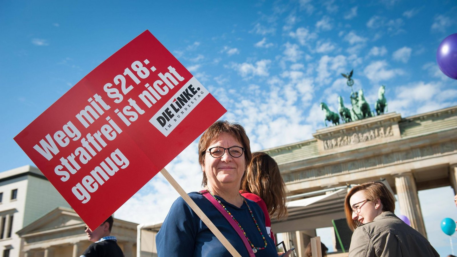 Die Linke hat sich klar positioniert.Foto: imago/Uwe/Steinert Die Linke hat sich klar positioniert.Foto: imago/Uwe/Steinert