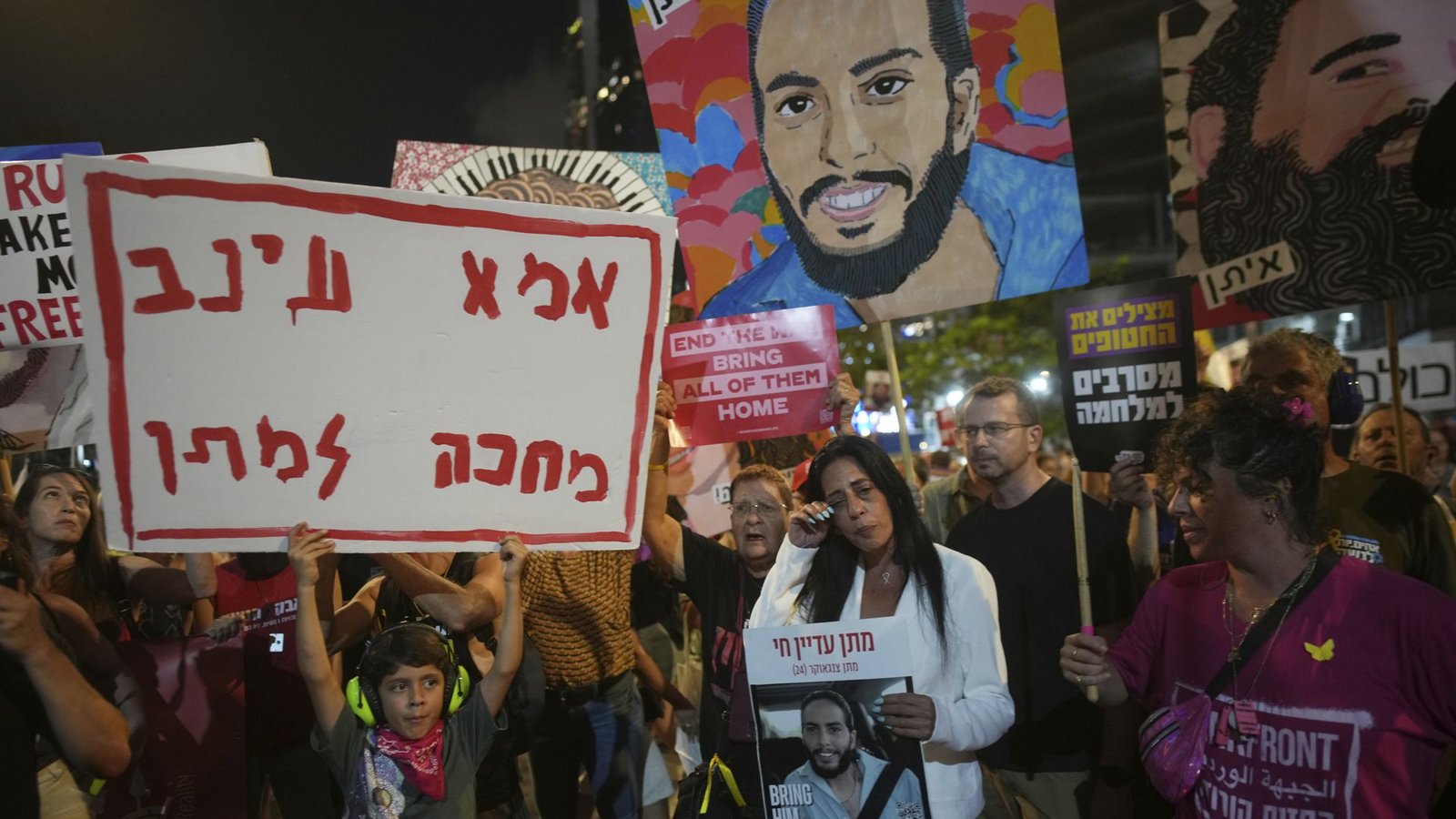 Etwa 50 Geiseln sind bis heute in Gewalt der Hamas.Foto: Ohad Zwigenberg/AP/dpa Etwa 50 Geiseln sind bis heute in Gewalt der Hamas.Foto: Ohad Zwigenberg/AP/dpa