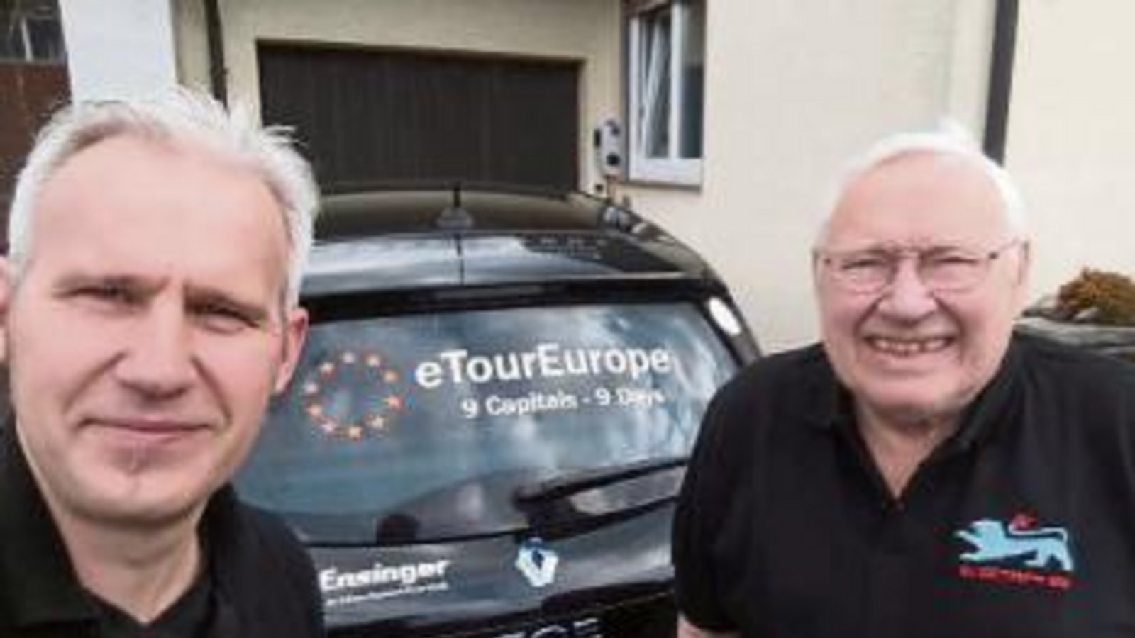 Stefan (links) und Manfred Krüger aus Oberriexingen sind bei der Rallye mit dabei.  Foto: p