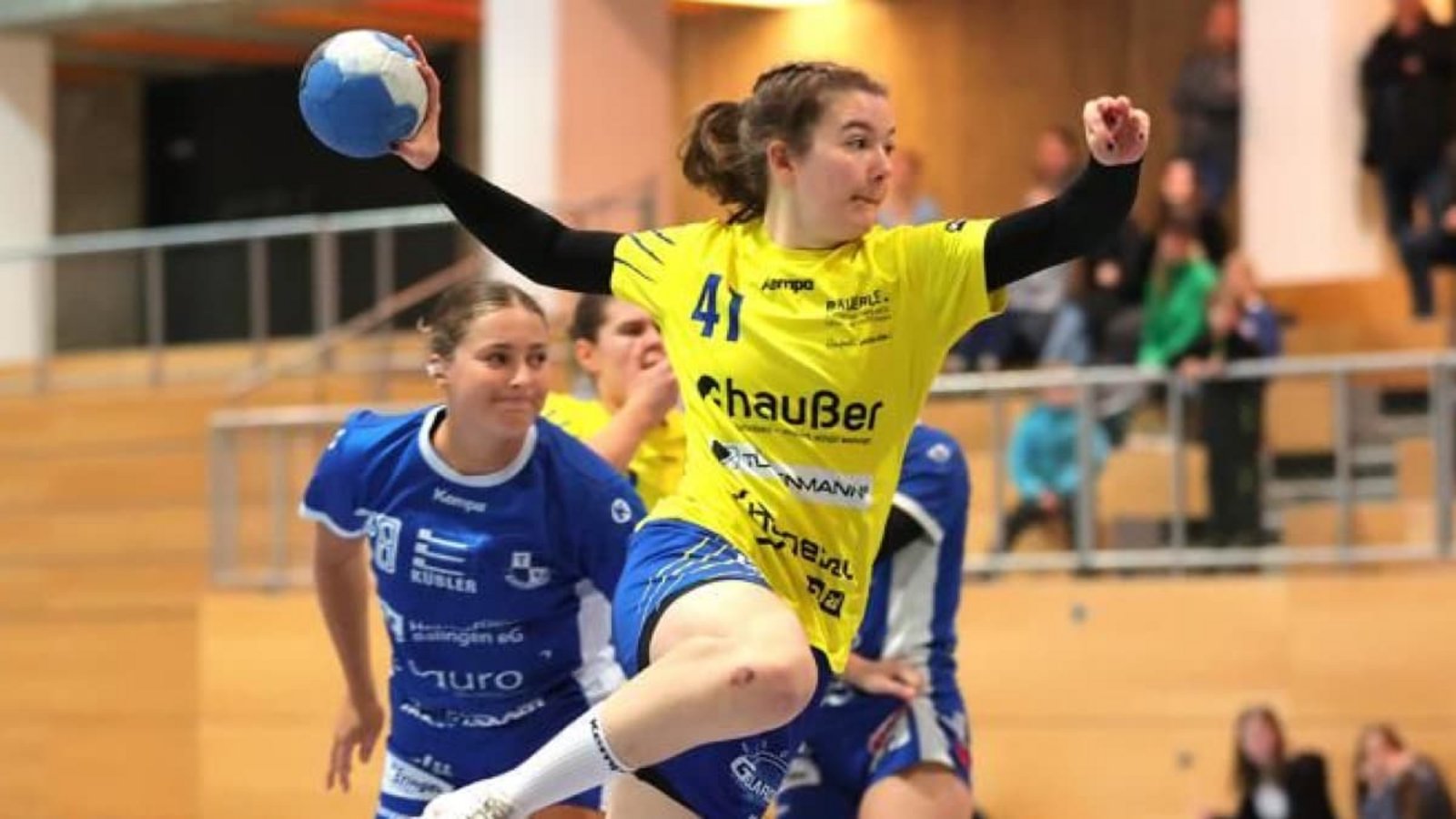 Die Wildcats empfangen am Samstag in ihrem handball-Wohnzimmer die HSG Freiburg 2: Ina Bergthold in Aktion.Andreas Gorr Die Wildcats empfangen am Samstag in ihrem handball-Wohnzimmer die HSG Freiburg 2: Ina Bergthold in Aktion.Andreas Gorr