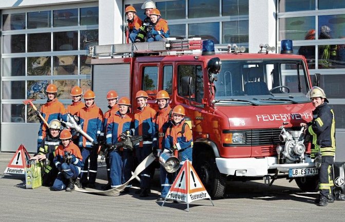 Die Mädchen und Jungen der Jugendfeuerwehr werden am 24. September zeigen, was sie bei der Sersheimer Wehr gelernt haben.  Foto: p