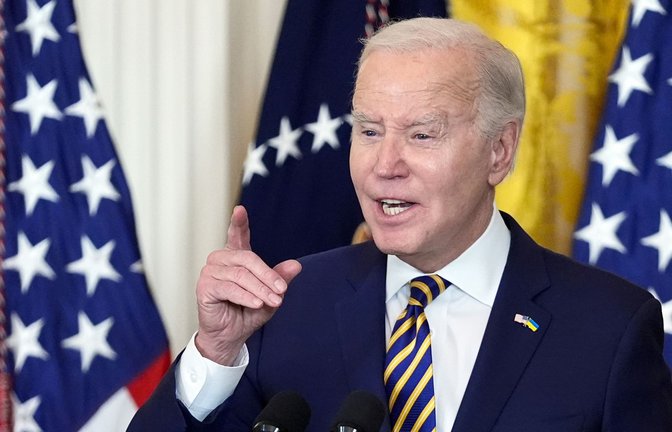 US-Präsident Joe Biden (Archivbild)<span class='image-autor'>Foto: dpa/Andrew Harnik</span>
