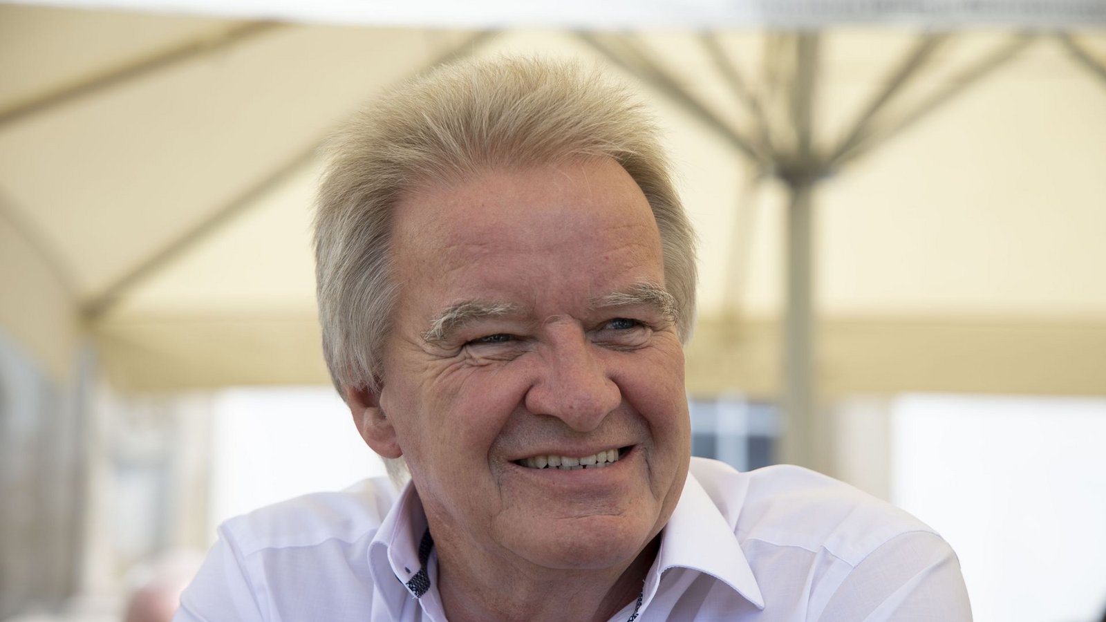 Exumweltminister  Franz Untersteller erzählt von seiner rätselhaften Schildkröte Fritz.Foto: Lichtgut/Leif/ Piechowski