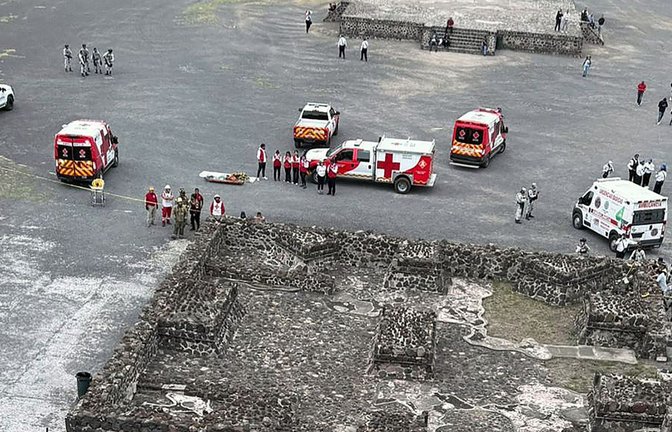 Schüsse an einer der bekanntesten Touristenattraktionen Mexikos. (Archivbild)<span class='image-autor'>Foto: AFP/HANDOUT</span>
