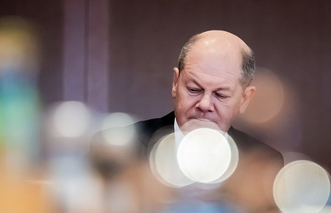 Sollte CDU-Chef Friedrich Merz Kanzler werden, will Olaf Scholz nicht mehr Teil des Kabinetts sein. (Archivbild)<span class='image-autor'>Foto: dpa/Christoph Soeder</span>