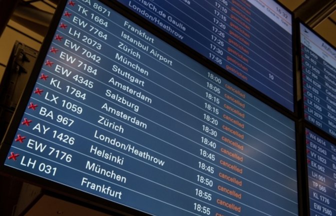 Am Montag wird es zu Flugausfällen kommen.<span class='image-autor'>Foto: Martin Furtivo / shutterstock.com</span>