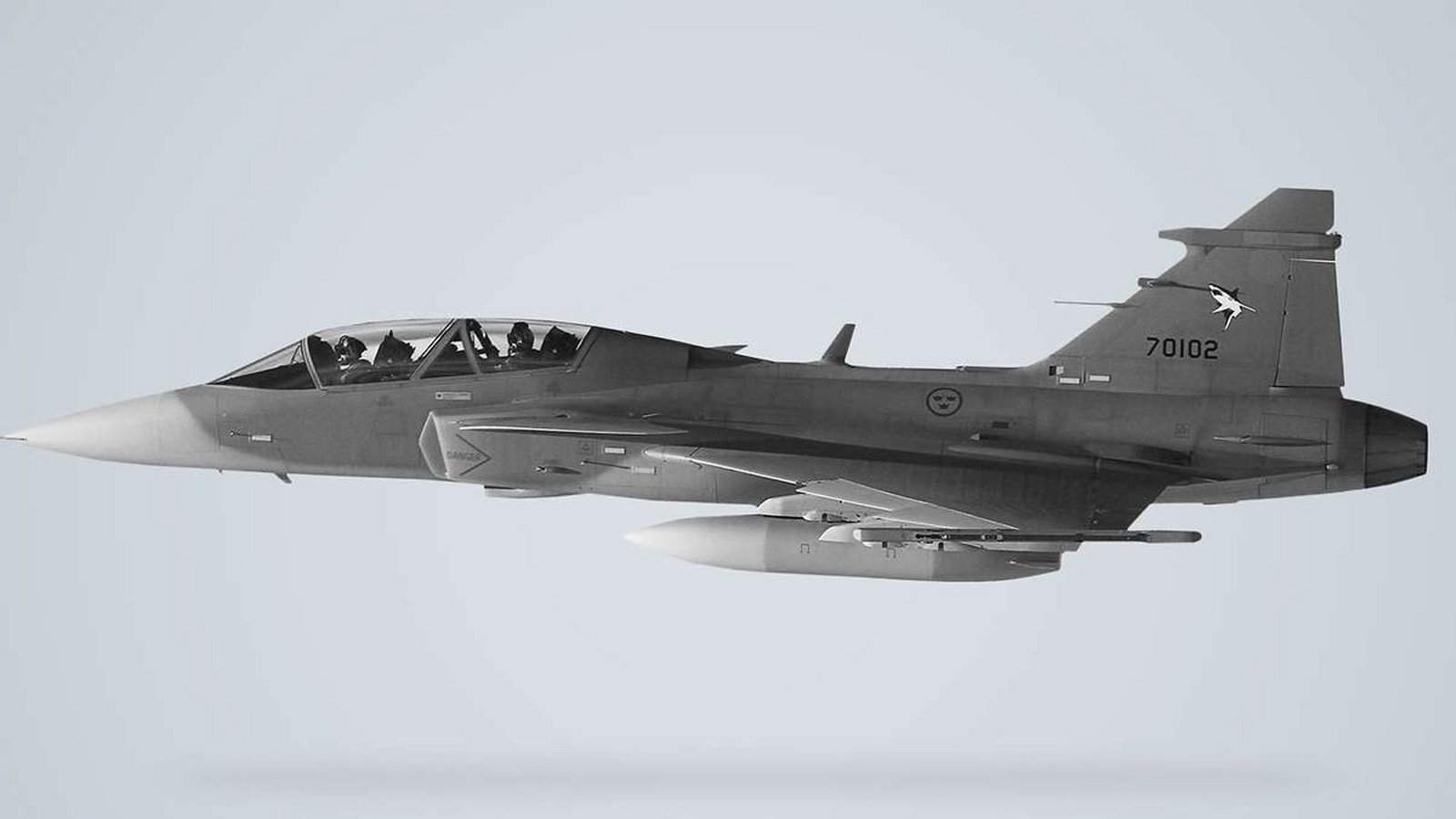 Die Saab JAS 39 Gripen C/D ist ein schwedisches Mehrzweckkampfflugzeug und der Nachfolger der Saab JA 37 Viggen.Foto: Gunnar Åkerberg Die Saab JAS 39 Gripen C/D ist ein schwedisches Mehrzweckkampfflugzeug und der Nachfolger der Saab JA 37 Viggen.Foto: Gunnar Åkerberg