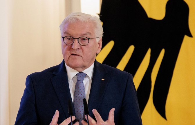 Bundespräsident Frank-Walter Steinmeier<span class='image-autor'>Foto: dpa/Carsten Koall</span>