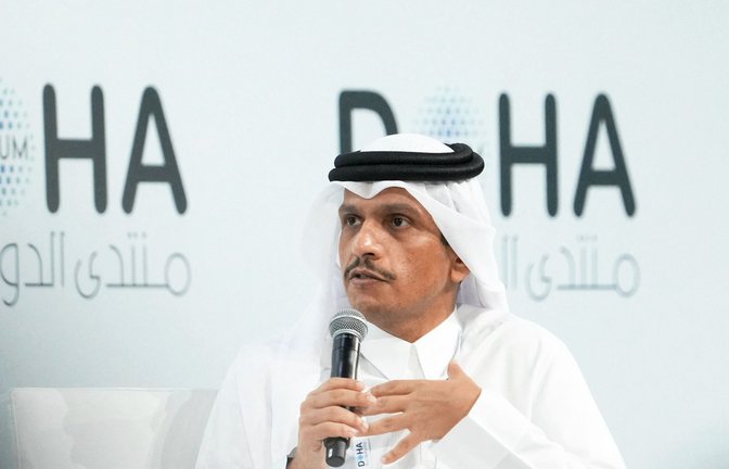 Befürchtet einen erneuten Kriegs-Ausbruch: der katarische Ministerpräsident Mohammed bin Abdulrahman Al Thani<span class='image-autor'>Foto: Imago/Abaca</span>
