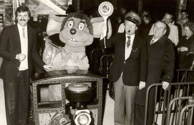 Von Anfang an war eine Maus das Maskottchen. Sie hieß zunächst allerdings Kitty.<span class='image-autor'>Foto: Europa-Park</span>