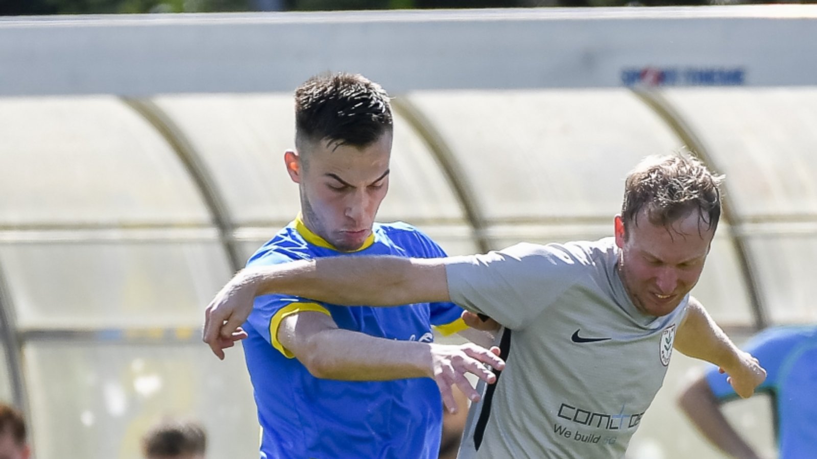 Rico Wöhr (rechts) will mit dem TSV Nussdorf II eine Überraschung schaffen.  Foto: Leitner
