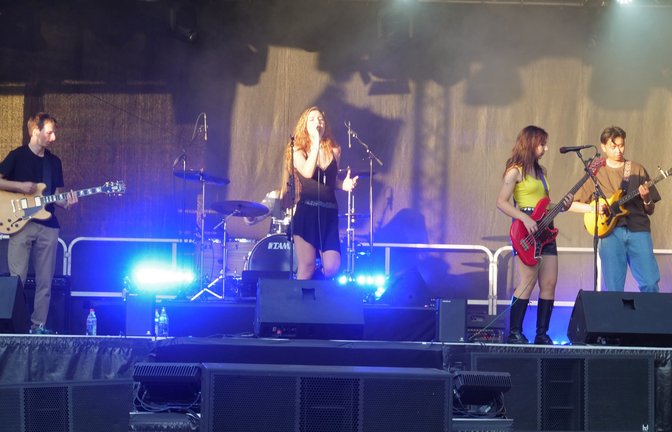 Die Bühne gehört dem musikalischen Nachwuchs, hier beim Jugendfestival 2025.  Archivfoto: sf