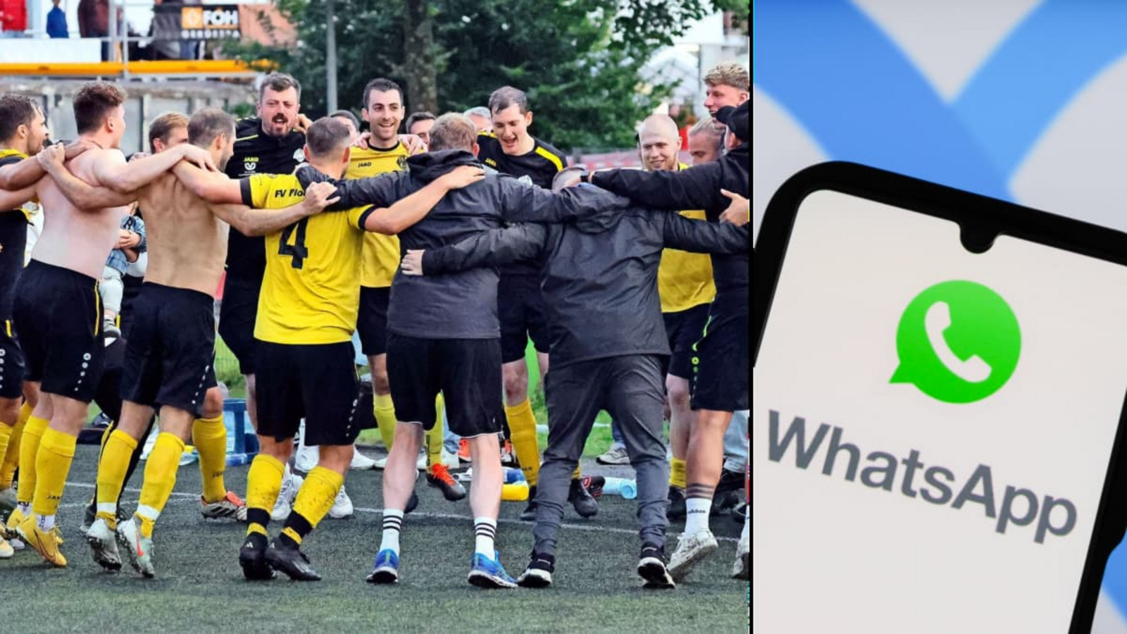 So feierten die Kicker des FV Plochingen den Sieg des EZ-Pokals 2025 in Reichenbach - wer gewinnt in diesem Jahr in Ruit? Dazu gibt es ein Tippspiel in unserem neuen Whatsapp-Kanal.Robin Rudel, imago/SOPA Images So feierten die Kicker des FV Plochingen den Sieg des EZ-Pokals 2025 in Reichenbach - wer gewinnt in diesem Jahr in Ruit? Dazu gibt es ein Tippspiel in unserem neuen Whatsapp-Kanal.Robin Rudel, imago/SOPA Images