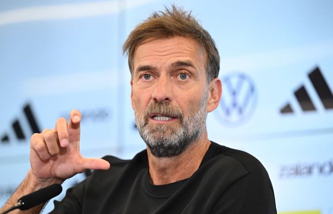 Kommt nach Stuttgart ins Stadion: Bundestrainer Jürgen Klopp.<span class='image-autor'>Florian Wiegand/dpa</span>