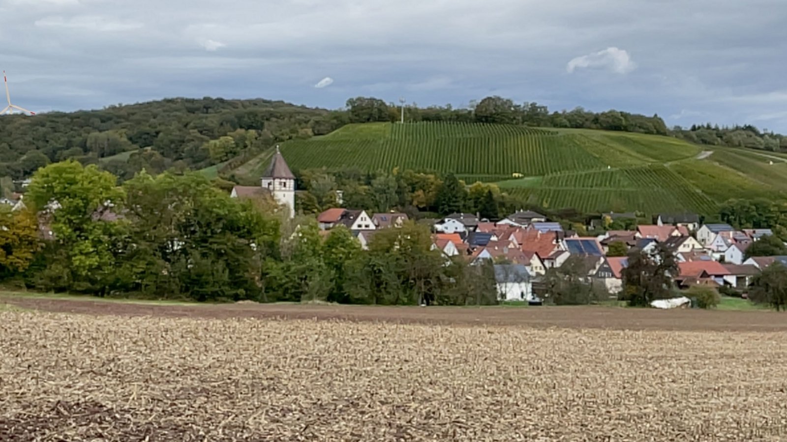 Möglicher Standort des Windparks Pfaffenhofen bei Häfnerhaslach.  Visualisierung: ZEAG