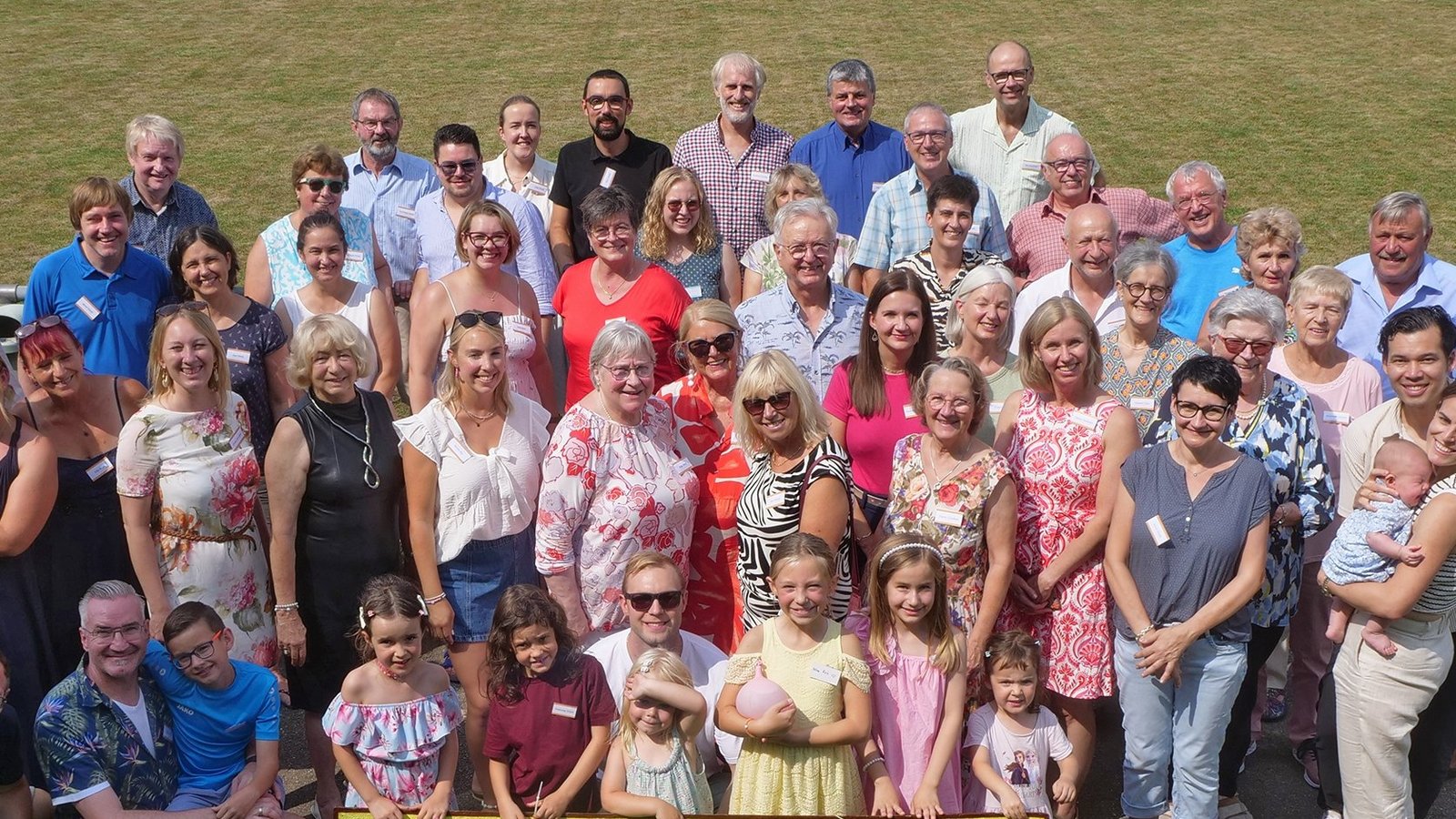 Fast 60 Nachkommen des heimatvertriebenen Illinger Bürgers Franz Künstler sind am Wochenende aus aller Welt in Illingen zusammengekommen. Foto: Friedrich