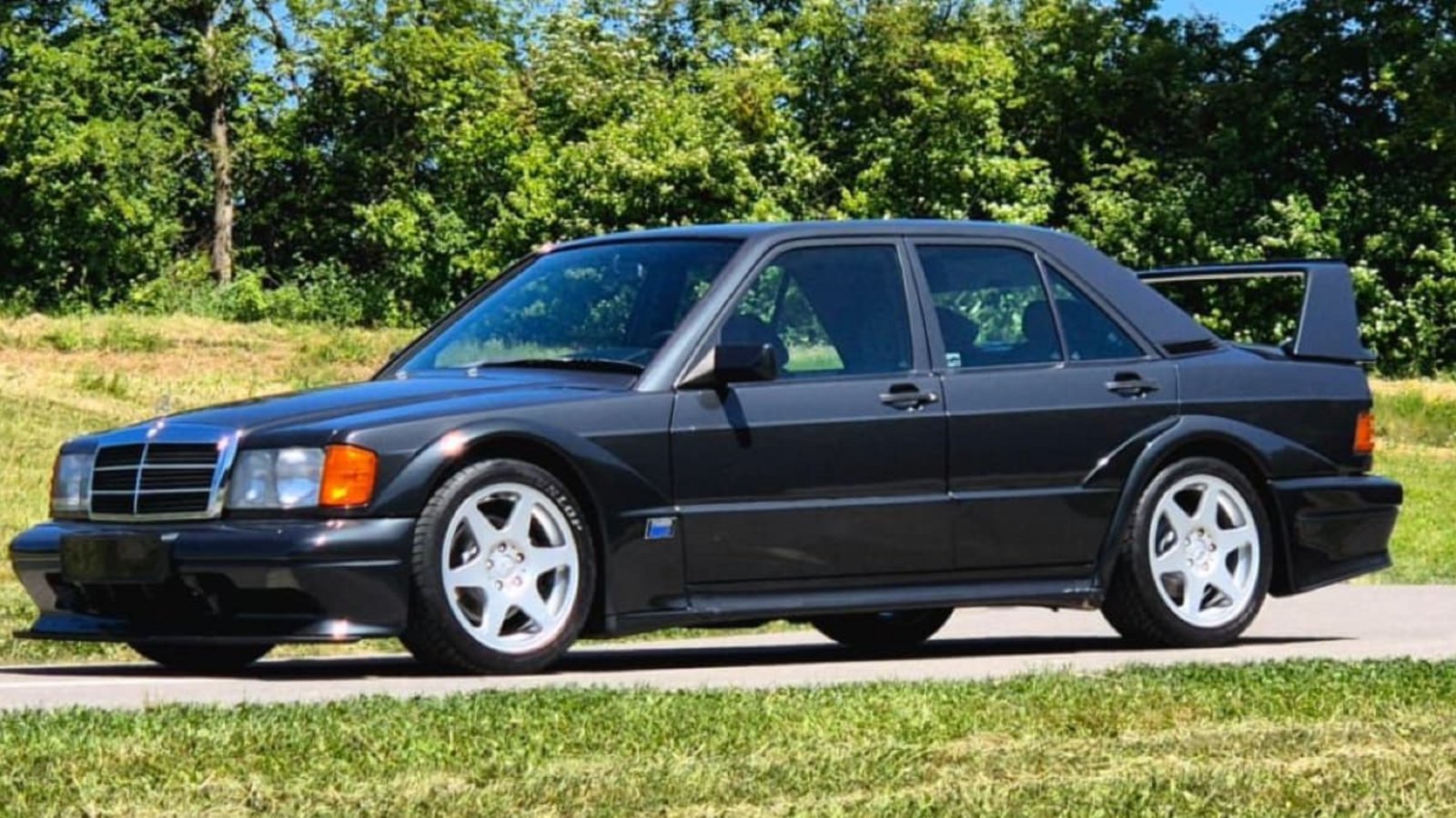 Auto mit besonderer Geschichte: der Mercedes Evo II, Baujahr 1990Privat
