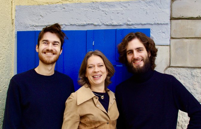 Das Trio Soundrise: Marko Mrdja (links) mit Stephanie Lepp und Levan Andria. <span class='image-autor'>Foto: Lepp</span>