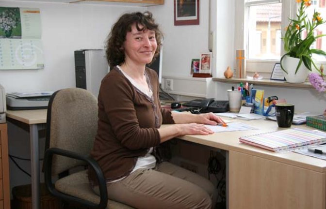 Diakonin Erika Oettinger. Foto: Rücker