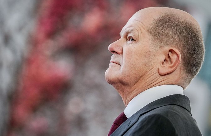 Demokratinnen und Demokraten müssten zusammenstehen, so Olaf Scholz.<span class='image-autor'>Foto: dpa/Kay Nietfeld</span>