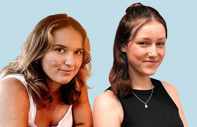 Sei es in der Schule oder privat: Das Thema Klima ist für Maja Culum (links) und Fabiola Fink (rechts) ständig präsent.<span class='image-autor'>Foto: privat (2), Montage: Maria Pichlmaier</span>
