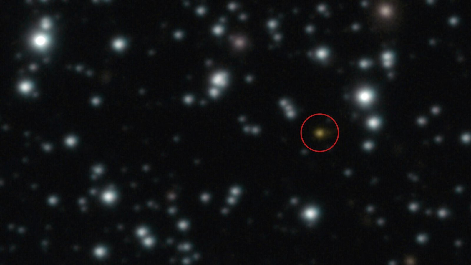 GRB 250702B, ein ungewöhnlich langlebiger und sich wiederholender Gammablitz.Foto: /A. Levan, A. Martin-Carrillo et al.