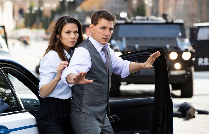 Tom Cruise schlüpft im 7. Teil der „Mission: Impossible“-Reihe erneut in die Rolle des Superagenten Ethan Hunt.<span class='image-autor'>Foto: epd/Christian Black</span>