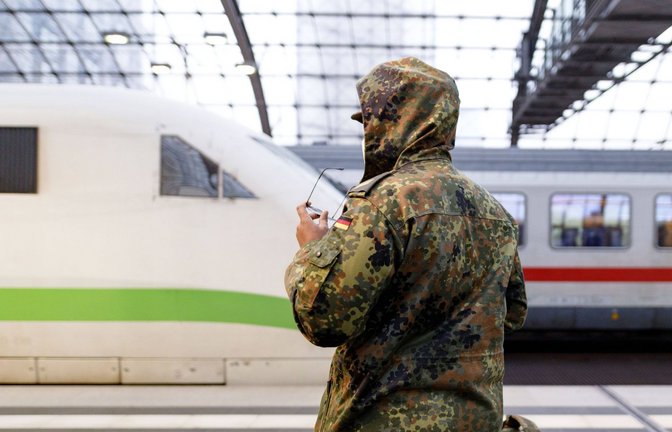 Der geschilderte Fall soll sich an einem Bahnsteig zugetragen haben.<span class='image-autor'>Foto: imago/Christoph Hardt</span>