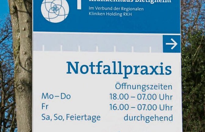 Die Notfallpraxis Bietigheim ist ins Krankenhaus Bietigheim umgezogen. Fotos: Rücker