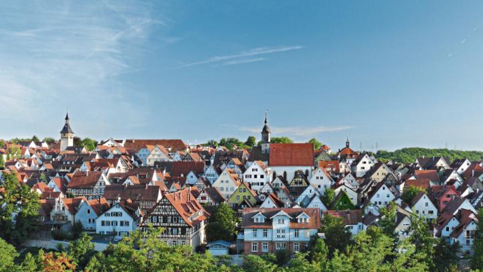 Durch das denkmalgeschützte Gesamtensemble Marbachs geht am Sonntag die Reise. Foto: p Durch das denkmalgeschützte Gesamtensemble Marbachs geht am Sonntag die Reise. Foto: p