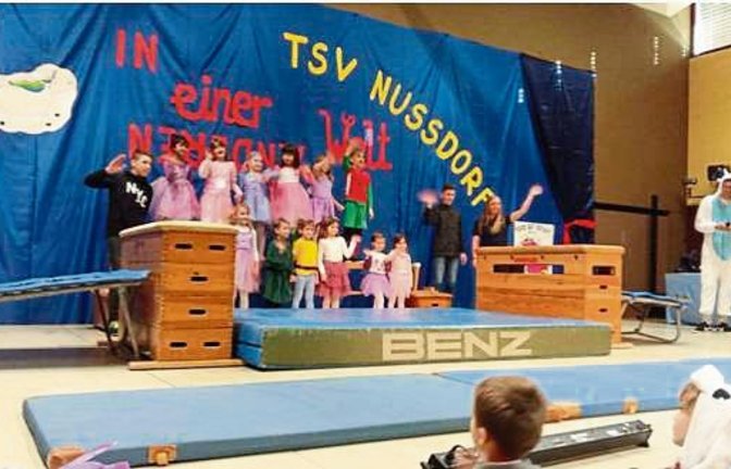 Die Kinder der Gruppe „Vorschule bis 1. Klasse“ begeisterten das Publikum.  Fotos: p