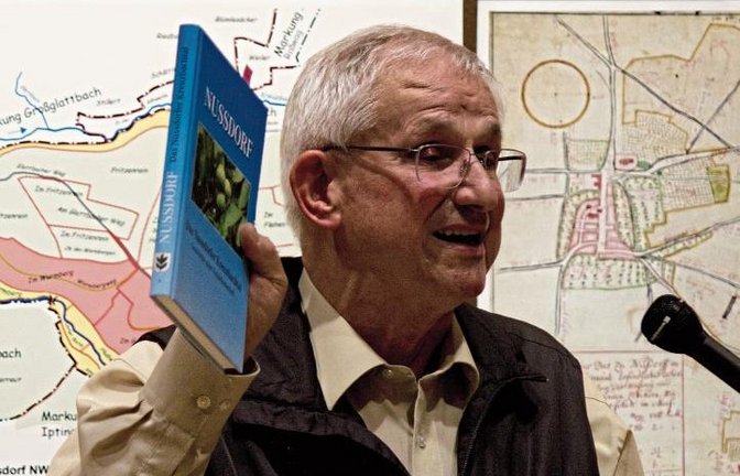 Friedrich Schurr stellte sein Buch vor.  Foto: Friedrich