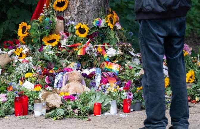 Bei dem Anschlag wurde eine Frau getötet, 31 Menschen wurden verletzt.<span class='image-autor'>Sebastian Christoph Gollnow/dpa</span>
