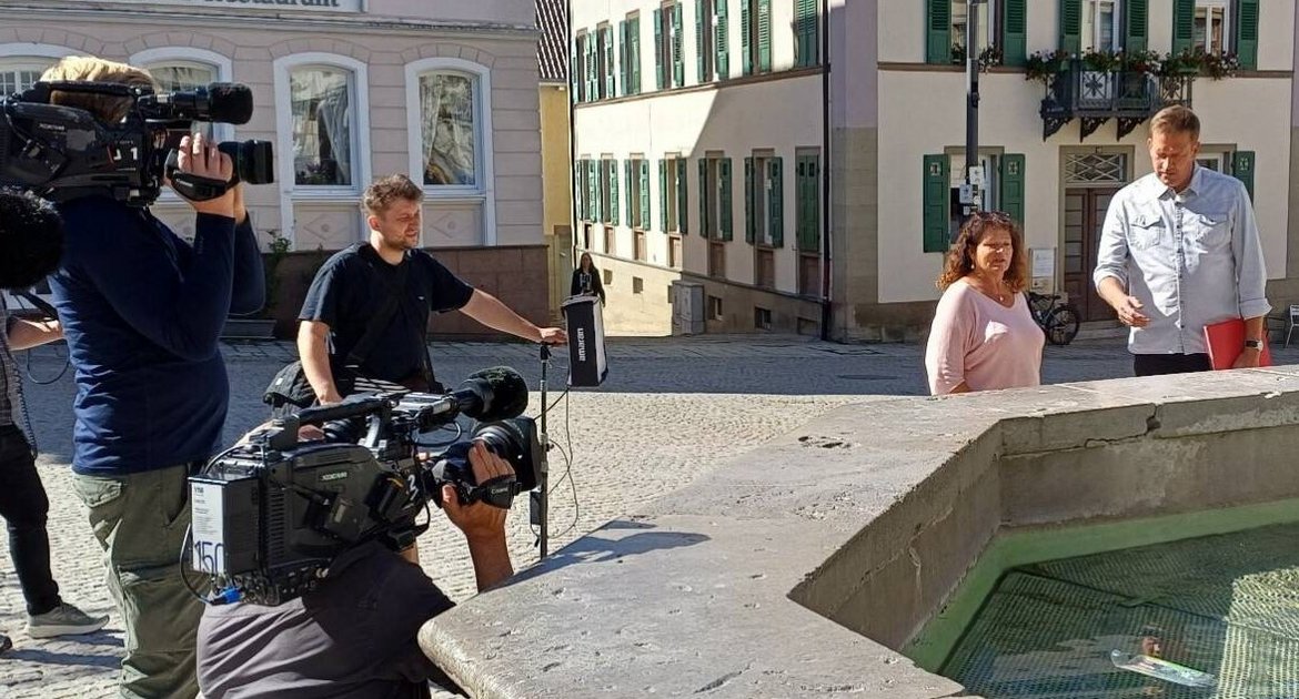 SWR Fernsehen in Vaihingen für die Sendung Stadt-Land-Quiz