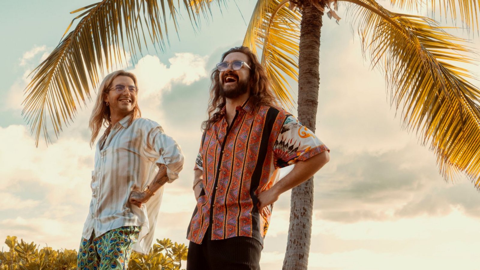 Bill (l.) und Tom Kaulitz starten ab Juni mit der 2. Staffel ihrer Reality-Serie.Foto: Taylor Cunningham/Courtesy of Netflix © 2025