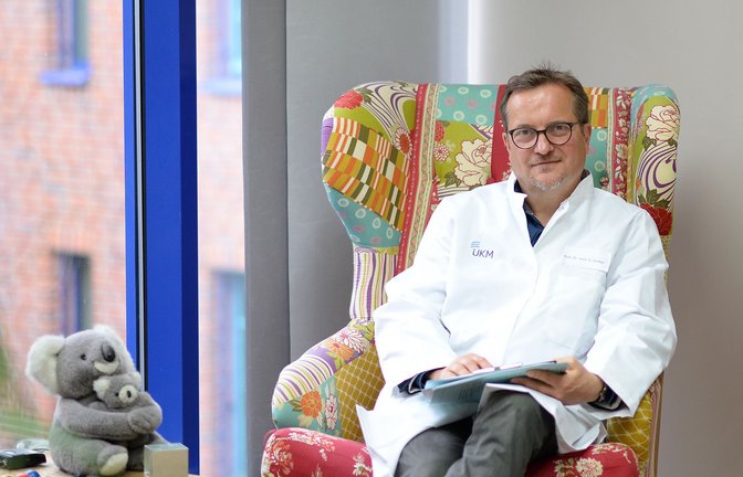 Der Kinder- und Jugendpsychiater Georg Romer behandelt seit über 20 Jahren Kinder und Jugendliche mit einer Geschlechterdysphorie.<span class='image-autor'>Foto: UKM/</span>