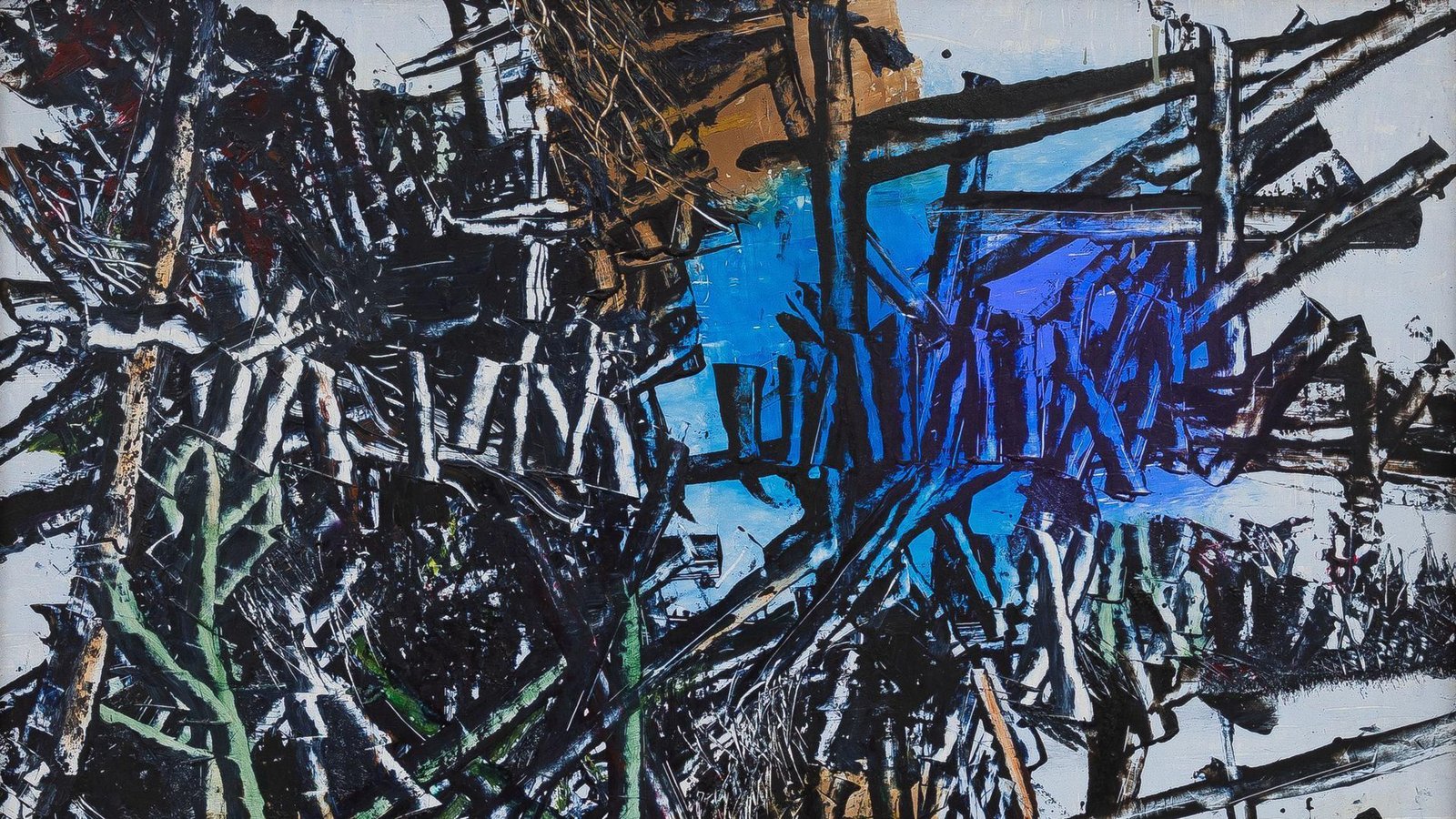 Marie-Louise von Rogister, Im Geflecht, 1959Foto: © Marie-Louise von Rogister / VG Bild-Kunst, Bonn Marie-Louise von Rogister, Im Geflecht, 1959Foto: © Marie-Louise von Rogister / VG Bild-Kunst, Bonn