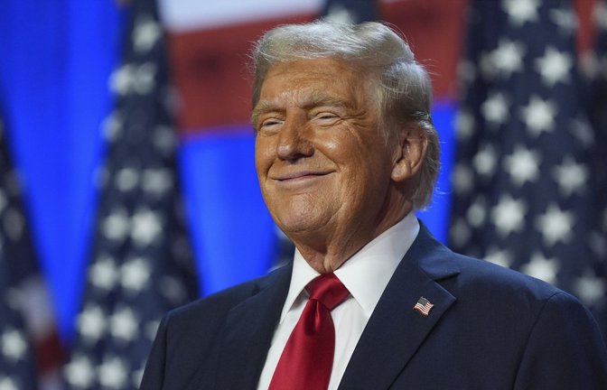 Donald Trump hat die Präsidentschaftswahl in den USA gewonnen.<span class='image-autor'>Foto: dpa/Evan Vucci</span>