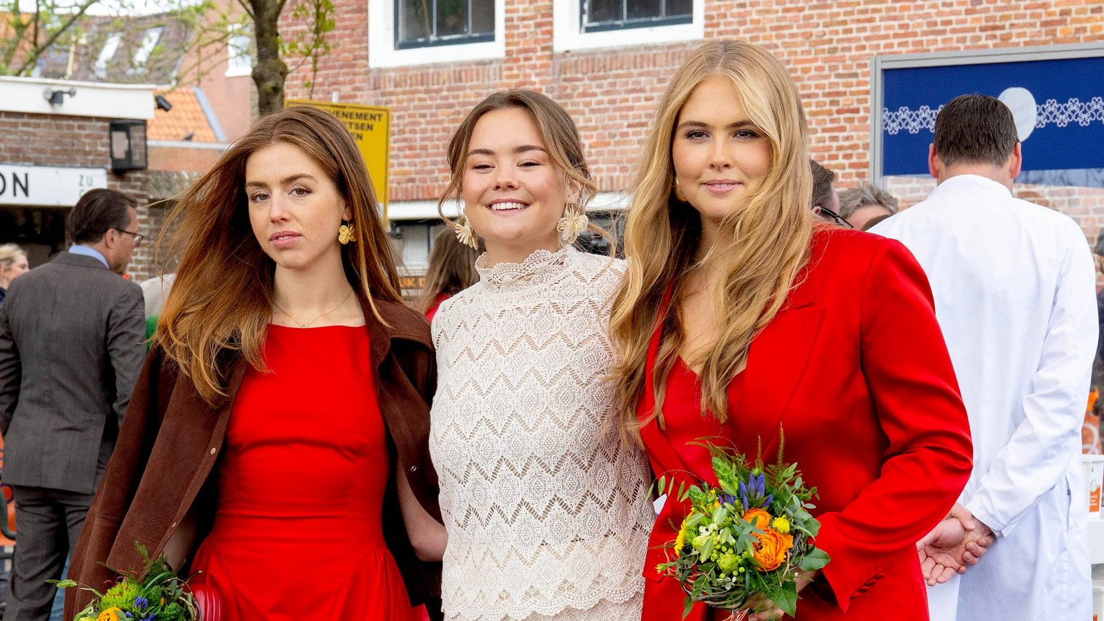 Die Prinzessinnen Alexia, Ariane und Kronprinzessin Amalia waren beim Königstag, anlässlich des Geburtstags ihres Vaters, ebenfalls dabei.Foto: IMAGO / PPE Die Prinzessinnen Alexia, Ariane und Kronprinzessin Amalia waren beim Königstag, anlässlich des Geburtstags ihres Vaters, ebenfalls dabei.Foto: IMAGO / PPE