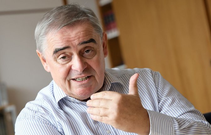 Peter Müller ist seit Dezember 2011 Richter des Bundesverfassungsgerichts.<span class='image-autor'>Foto: jodo-foto/Joerg Donecker</span>
