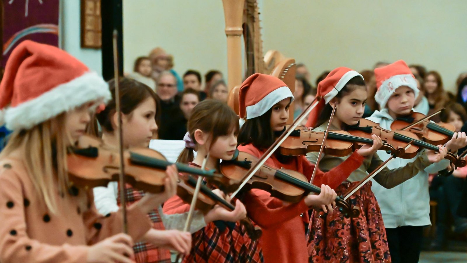 Musikschüler beim Weihnachtskonzert (in Lahr)Foto: Endrik Baublies Musikschüler beim Weihnachtskonzert (in Lahr)Foto: Endrik Baublies