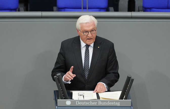 Bundespräsident Frank-Walter Steinmeier.<span class='image-autor'>Foto: Kay Nietfeld/dpa</span>