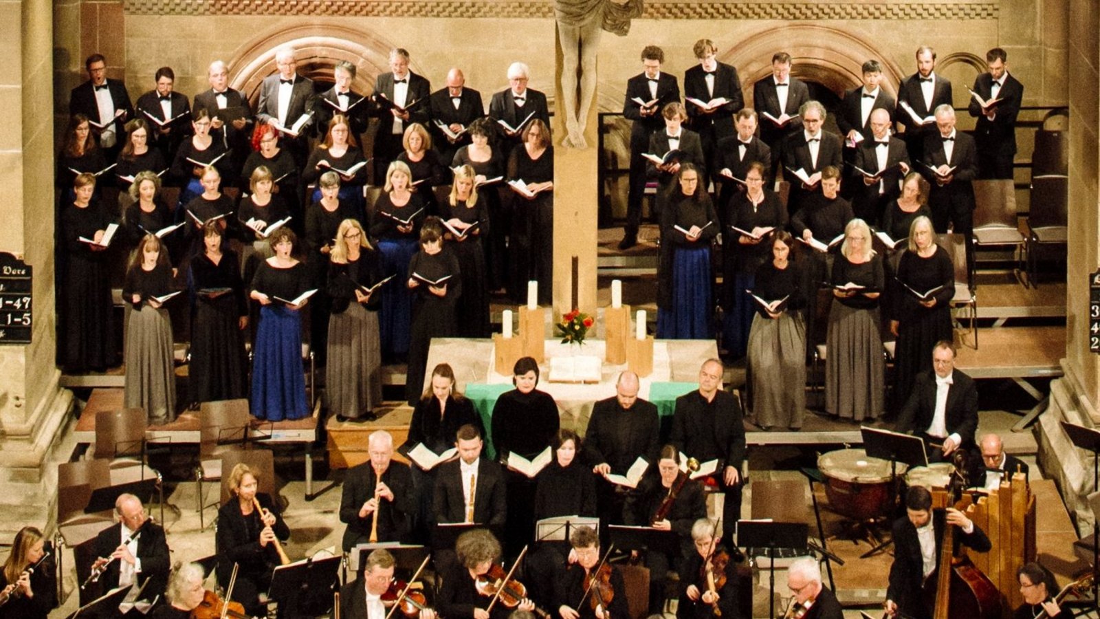 Abschluss mit dem Maulbronner Kammerchor und der Hannoverschen Hofkapelle. Foto: p