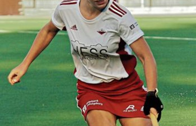 Daniela Bauer traf beim 1:4 gegen den Feudenheimer HC für den Bietigheimer HTC zum zwischenzeitlichen 1:1.  Foto: Archiv/privat