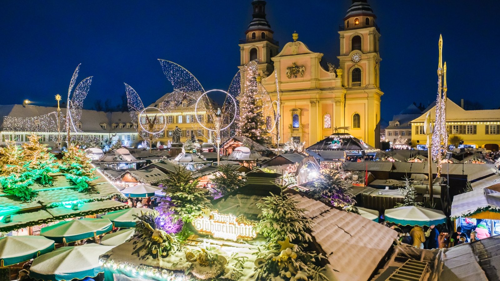 Ludwigsburger Barock-Weihnachtsmarkt als Besuchermagnet. Foto: p