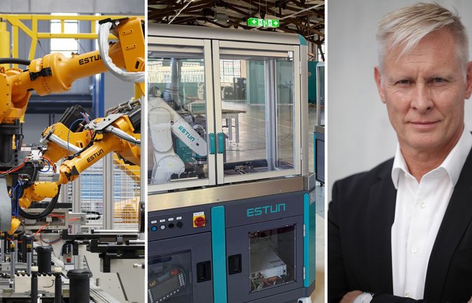 Roboterhersteller Estun um Europa-Chef Gerald Mies sitzt inzwischen auch in Schwäbisch Gmünd. Dort ist unter anderem ein Servicezentrum vorgesehen.<span class='image-autor'>Foto: Estun Robotics</span>